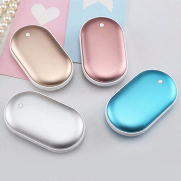 Harwelton™ Rechargeable Hand Warmer and 5200mAh Power Bank in One