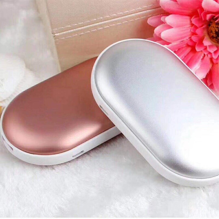 Harwelton™ Rechargeable Hand Warmer and 5200mAh Power Bank in One