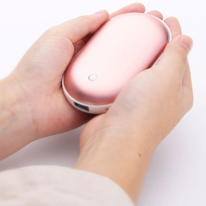 Harwelton™ Rechargeable Hand Warmer and 5200mAh Power Bank in One