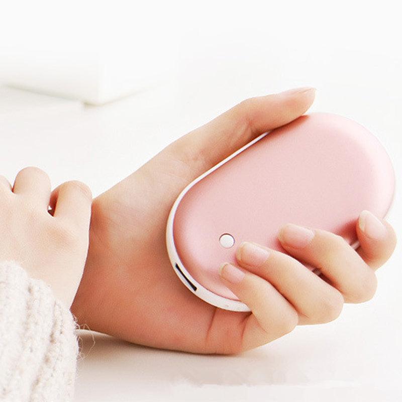 Harwelton™ Rechargeable Hand Warmer and 5200mAh Power Bank in One