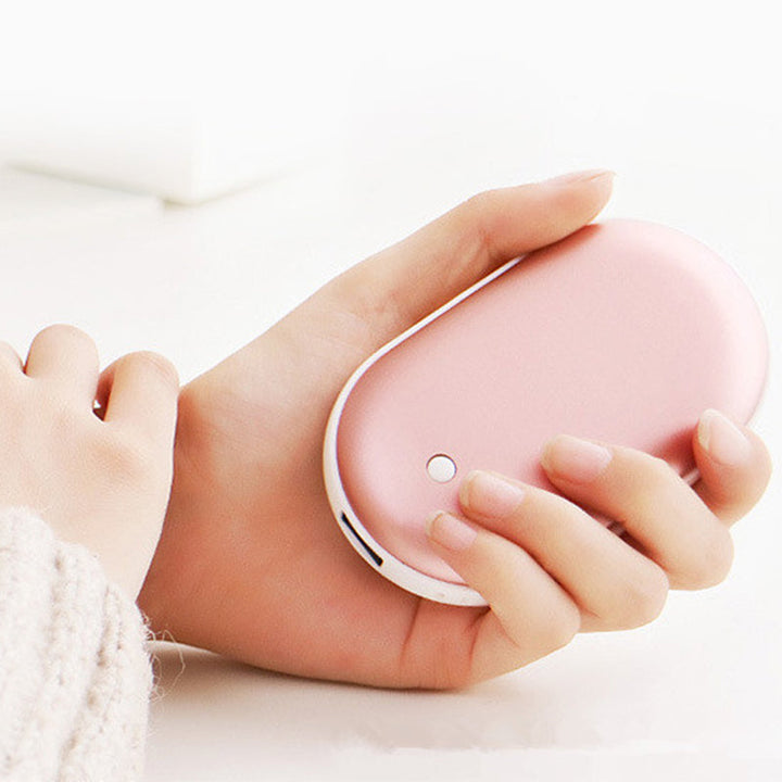 Harwelton™ Rechargeable Hand Warmer and 5200mAh Power Bank in One