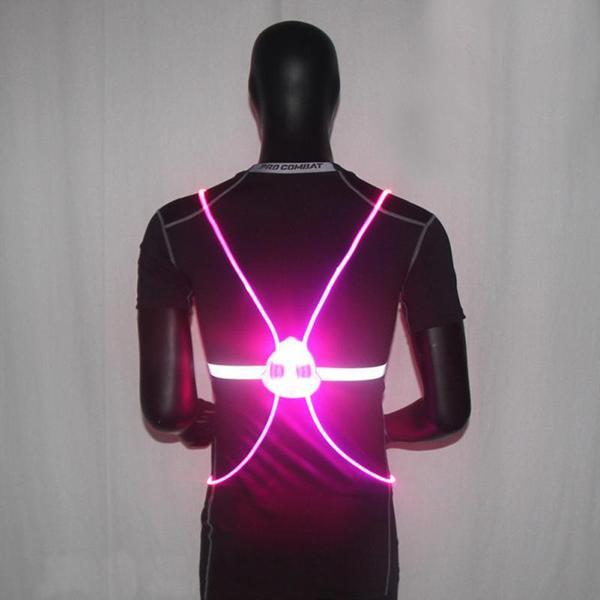 Light-Up Safety Vest with Flash Modes for Adults and Kids