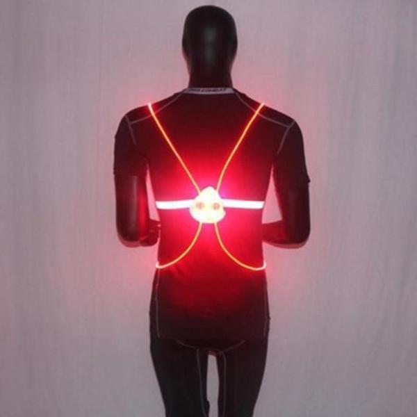 Light-Up Safety Vest with Flash Modes for Adults and Kids