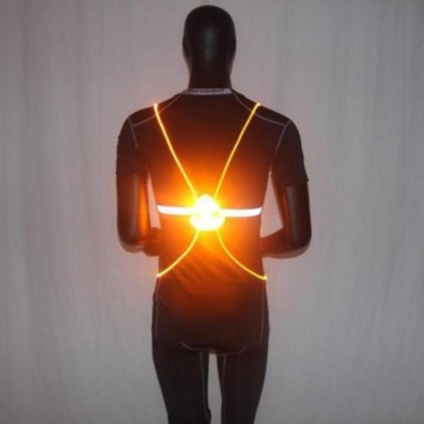 Light-Up Safety Vest with Flash Modes for Adults and Kids
