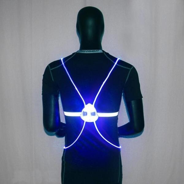 Light-Up Safety Vest with Flash Modes for Adults and Kids