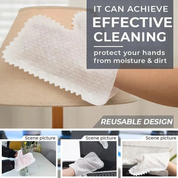 Reusable Dust Removal Gloves for Quick Streak-Free Cleaning