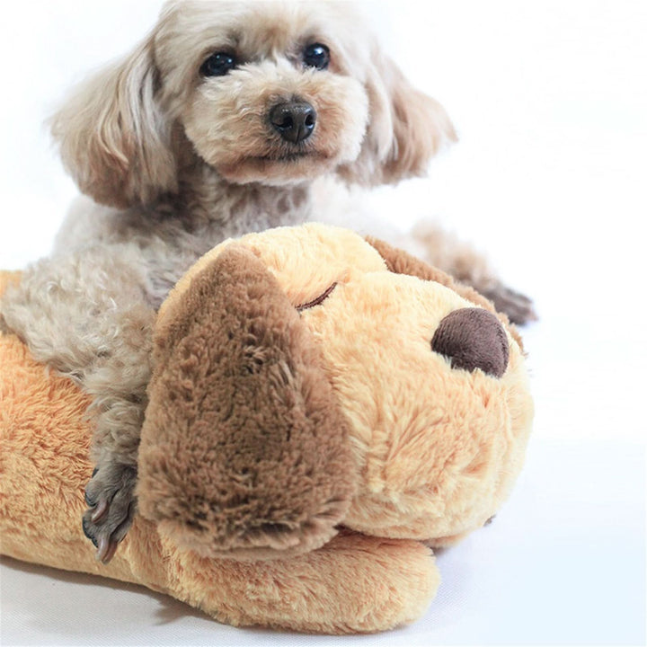CUDDLEPUP - Soothing Plush Toy with Heartbeat for Puppies