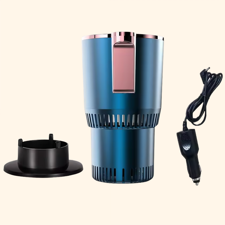 Hot and Cold Drinks Holder That Cools in Three Minutes