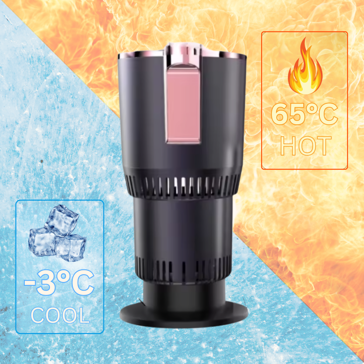 Hot and Cold Drinks Holder That Cools in Three Minutes