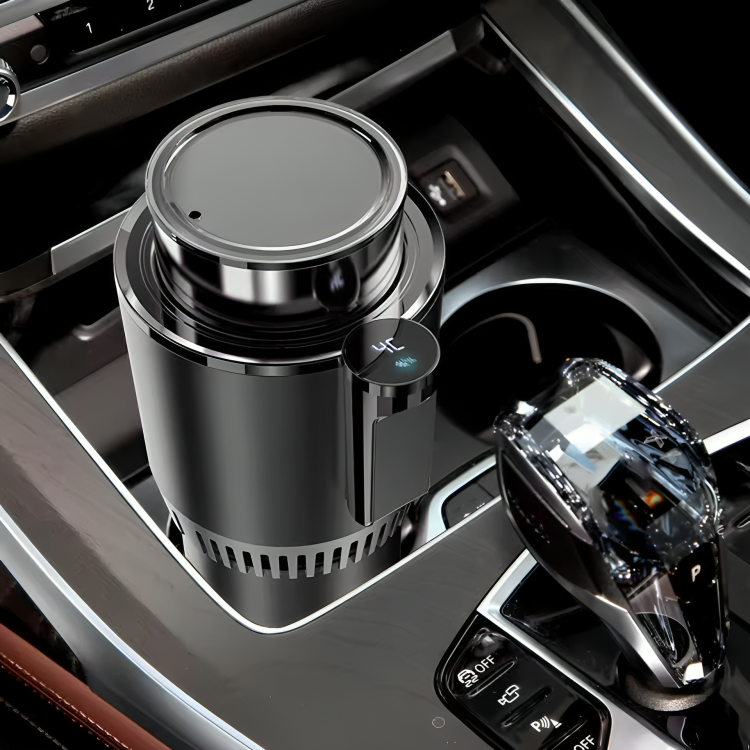 Hot and Cold Drinks Holder That Cools in Three Minutes