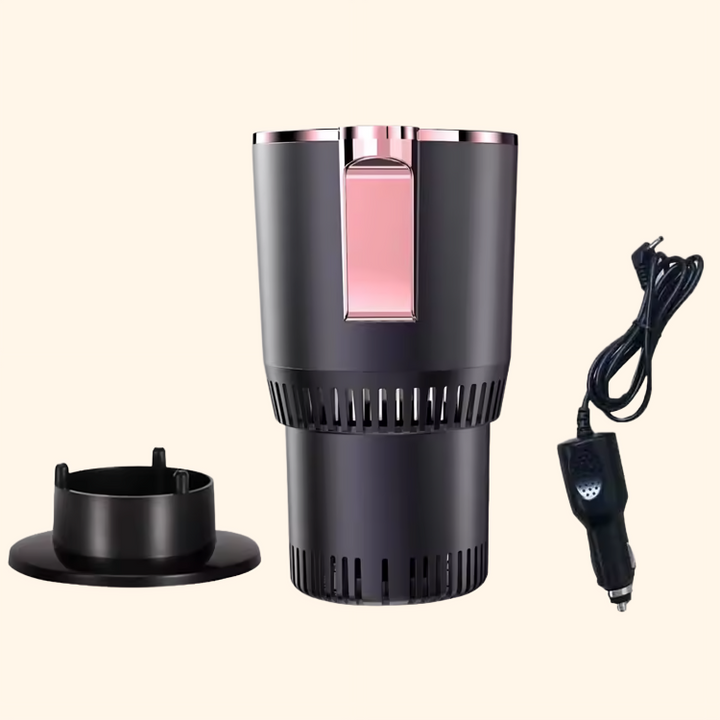 Hot and Cold Drinks Holder That Cools in Three Minutes