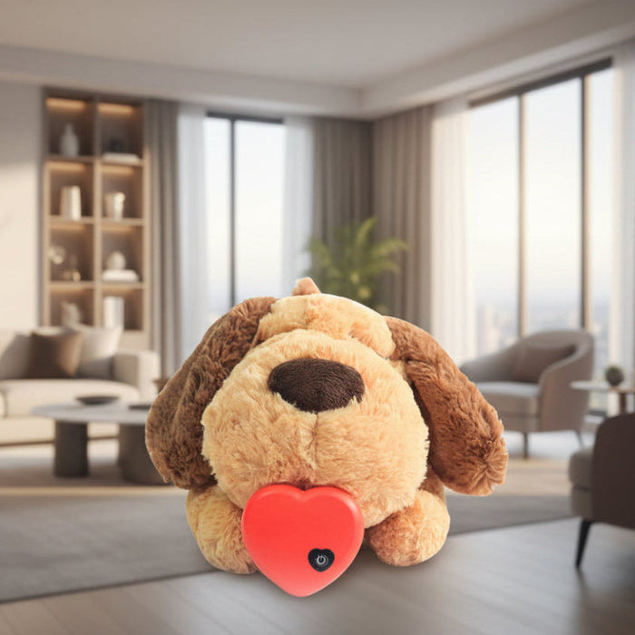Harwelton™ Heartbeat Puppy Comfort Toy for Calm First Nights