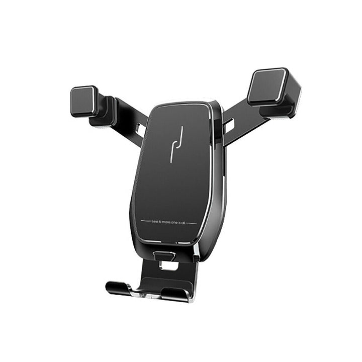 Universal Car Phone Holder with One-Hand Use and 360° Rotation