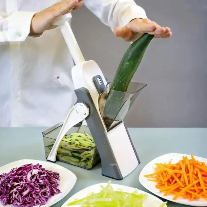 Harwelton™ Adjustable Mandoline Slicer with Collection Container