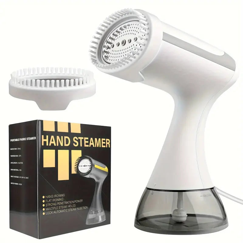 1500 W Handheld Garment Steamer with 30-Second Heat-Up