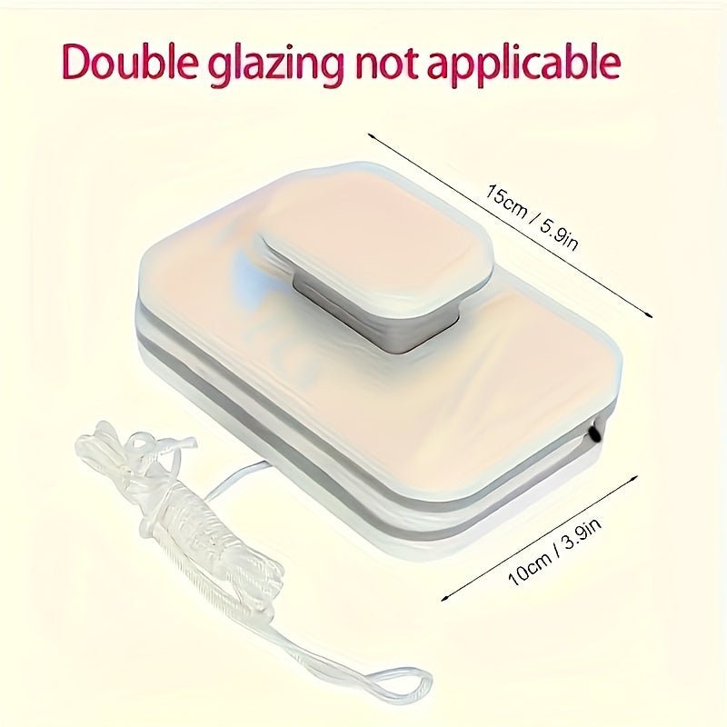 Magnetic Double-Sided Window Cleaner for Double Glazing