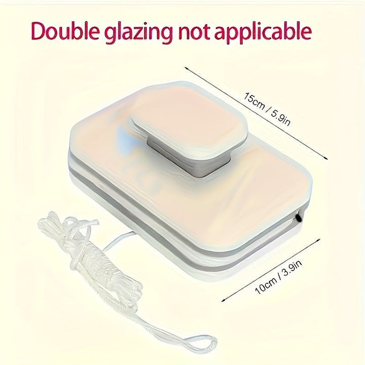 Magnetic Double-Sided Window Cleaner for Double Glazing