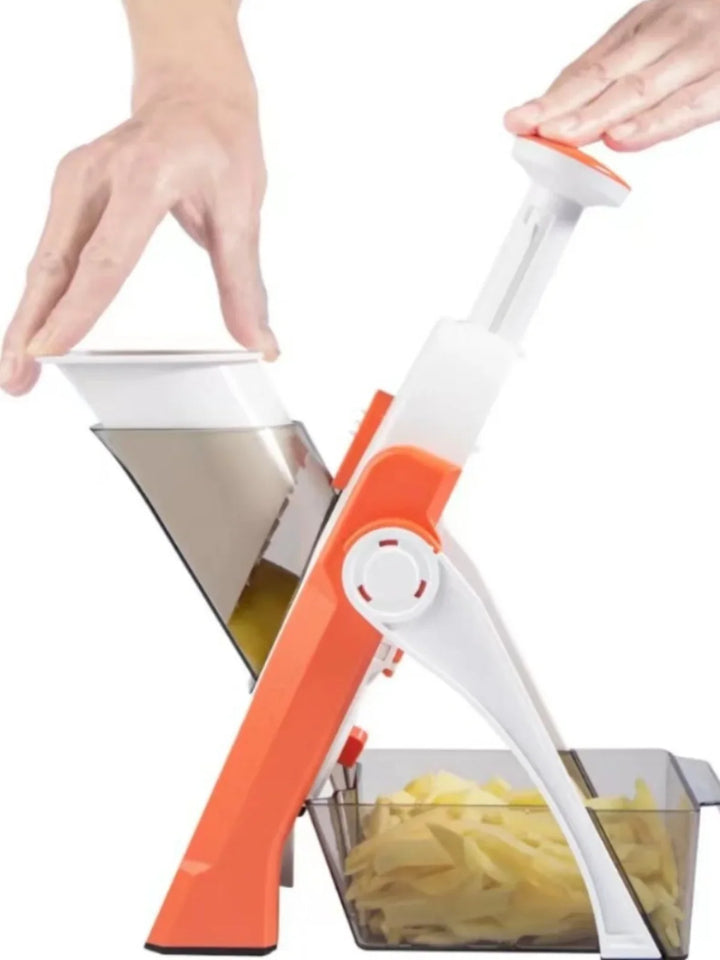Harwelton™ Adjustable Mandoline Slicer with Collection Container