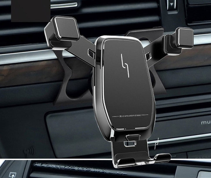 Universal Car Phone Holder with One-Hand Use and 360° Rotation