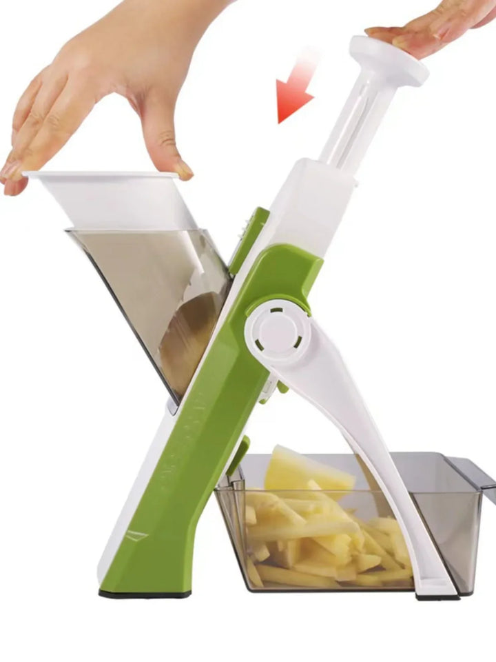 Harwelton™ Adjustable Mandoline Slicer with Collection Container