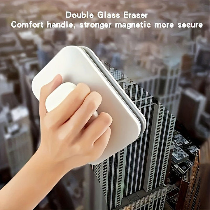Magnetic Double-Sided Window Cleaner for Double Glazing