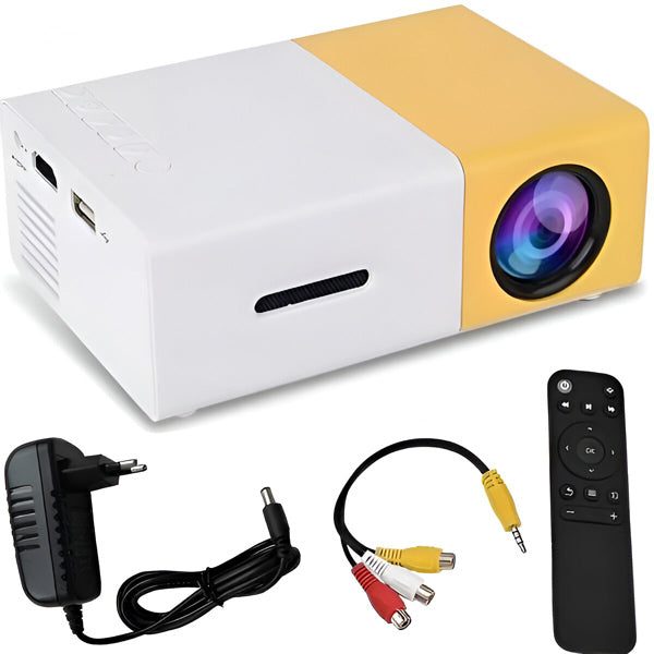 Portable Mini HD Projector for Big-Screen Films at Home