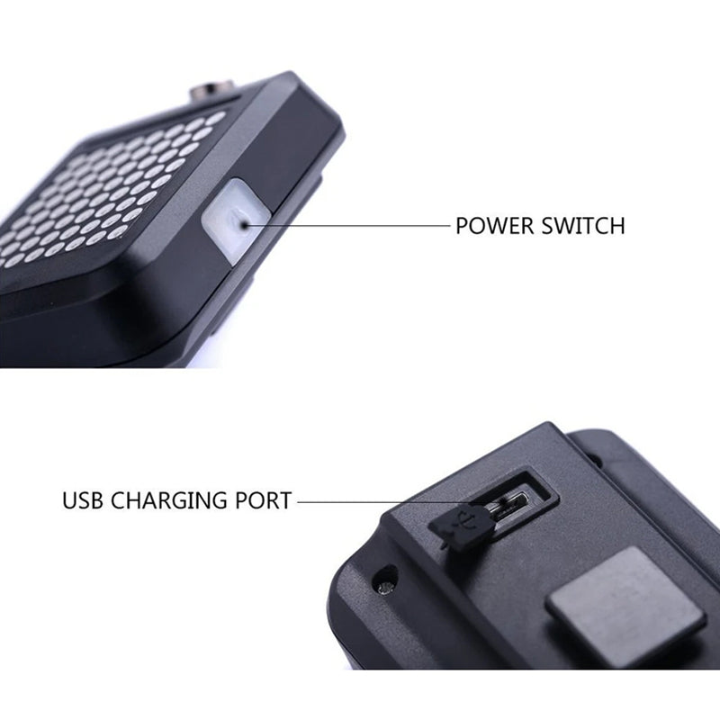 Smart LED Bike Rear Light with Indicators and Brake Light