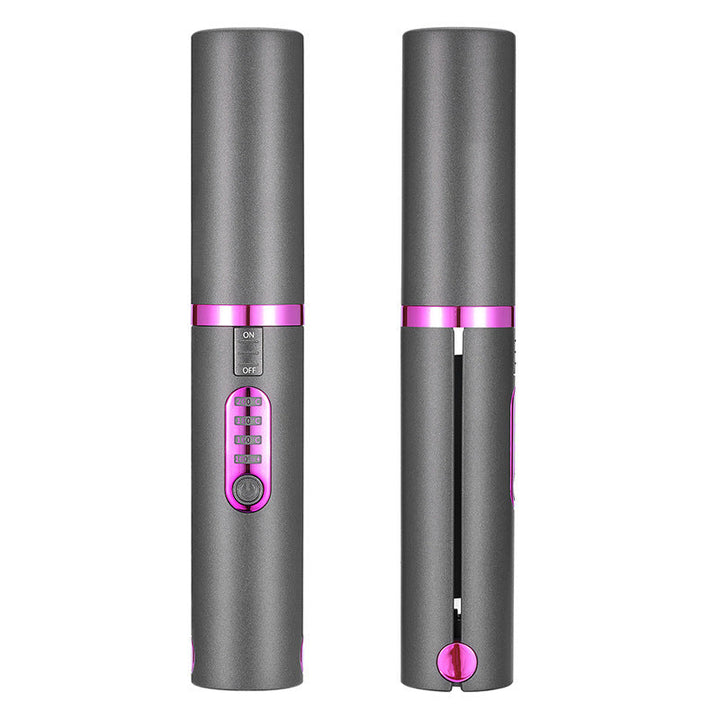 Cordless USB 2-in-1 Mini Straightener and Curler for Travel