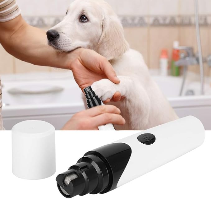 Harwelton™ Quiet Rechargeable Pet Nail Grinder with Diamond Drum Bit
