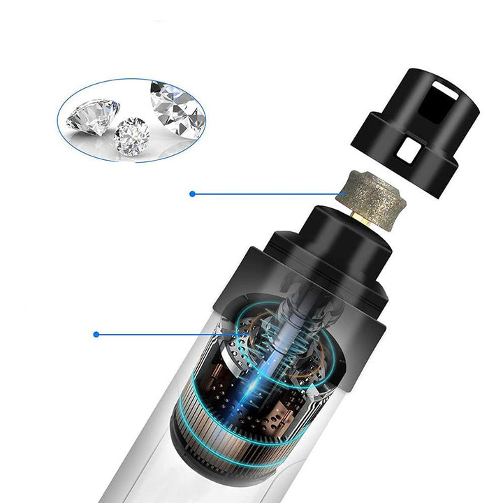 Harwelton™ Quiet Rechargeable Pet Nail Grinder with Diamond Drum Bit
