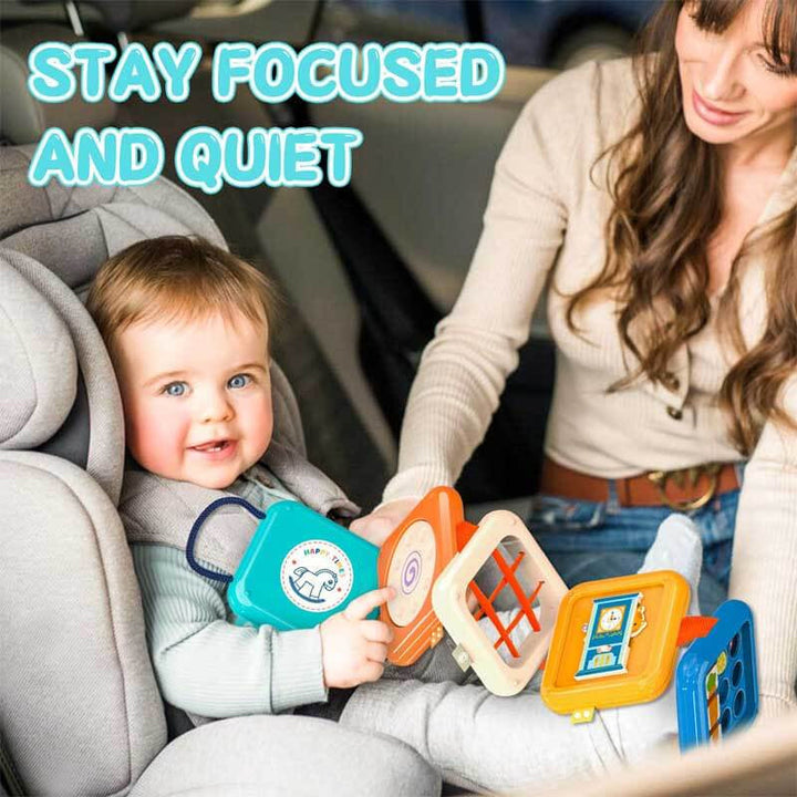 Harwelton™ 7-in-1 Montessori Activity Cube for Toddlers Aged 1–3