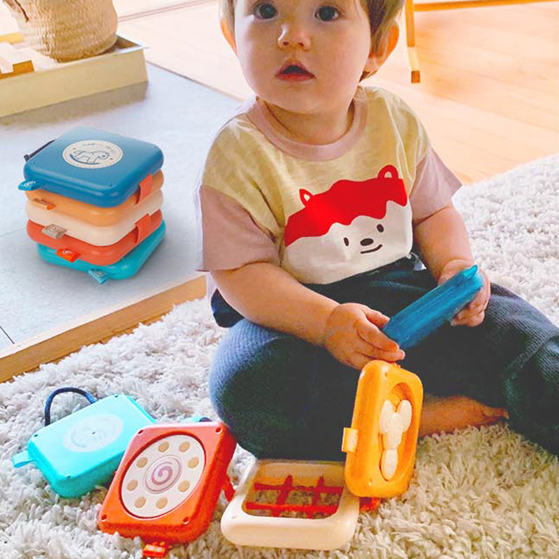 Harwelton™ 7-in-1 Montessori Activity Cube for Toddlers Aged 1–3