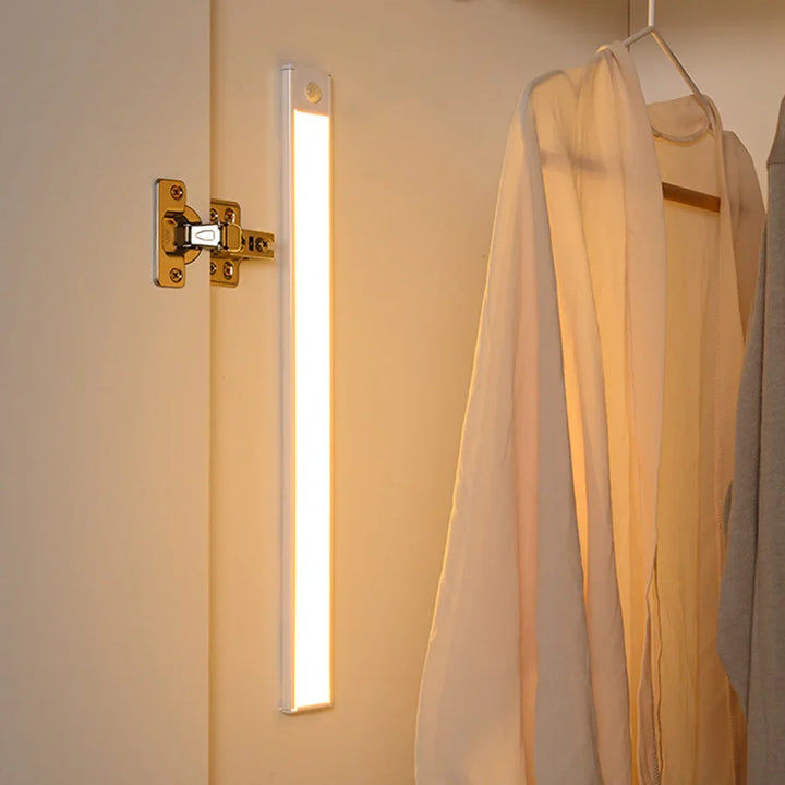 Ultra-Slim Motion Sensor Wardrobe Light with Dimmable LED