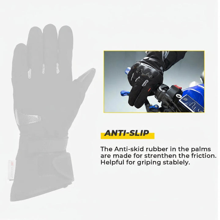 Harwelton™ Waterproof Rechargeable Heated Gloves with 2500 mAh Battery