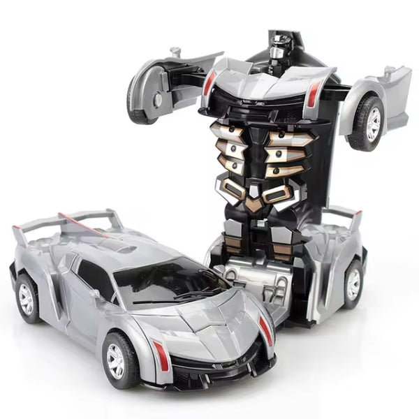 Transforming Robot Car with Remote Control, Lights and Sounds