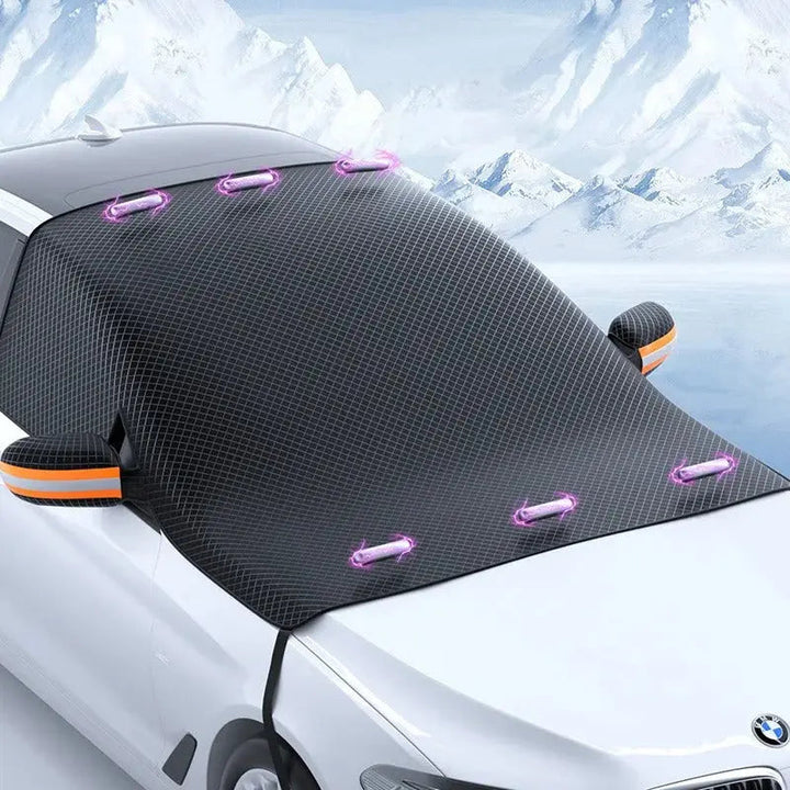 Magnetic Windscreen Cover in Oxford Fabric for Year-Round Use