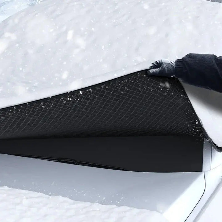 Magnetic Windscreen Cover in Oxford Fabric for Year-Round Use