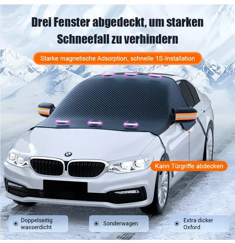 Magnetic Windscreen Cover in Oxford Fabric for Year-Round Use