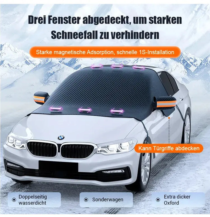 Magnetic Windscreen Cover in Oxford Fabric for Year-Round Use