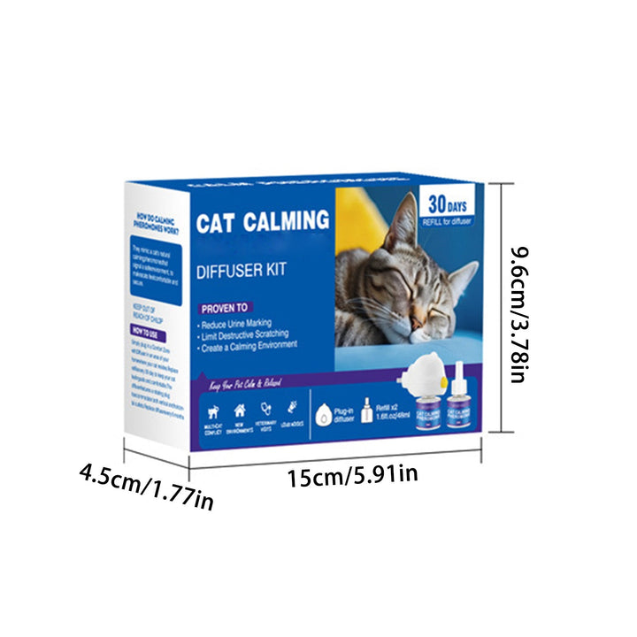 Pet Calming Pheromone Diffuser with 30-Day Refill