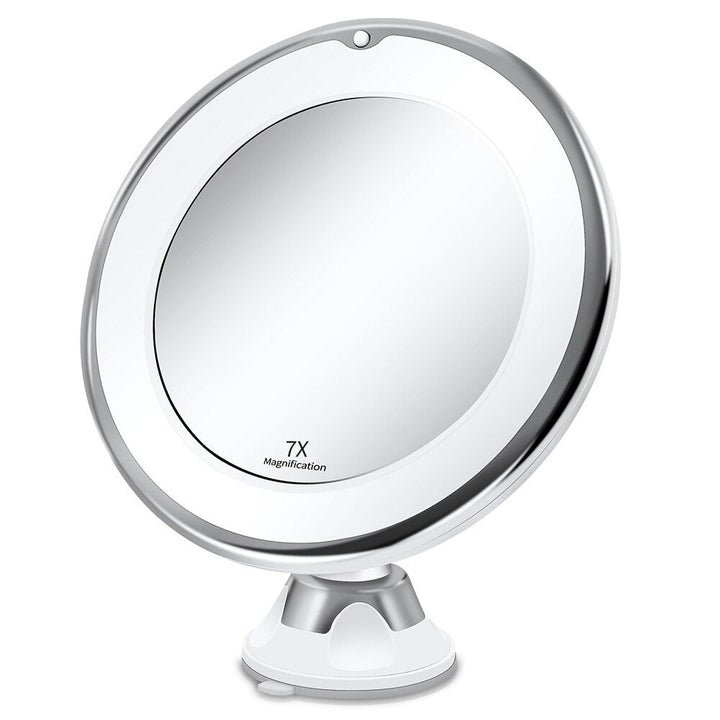 Harwelton™ Cordless LED Make-up Mirror with 7x and 10x Magnification