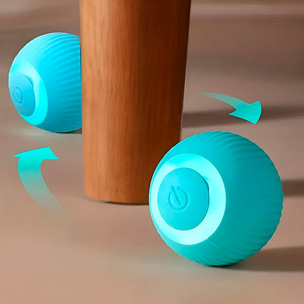 Harwelton™ Automatic Rolling Pet Ball for Dogs and Cats, USB Rechargeable