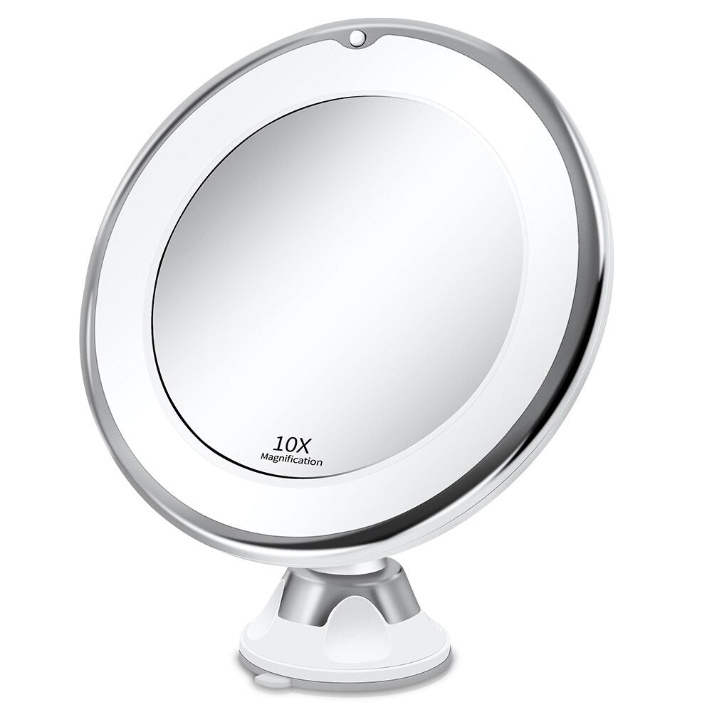 Harwelton™ Cordless LED Make-up Mirror with 7x and 10x Magnification