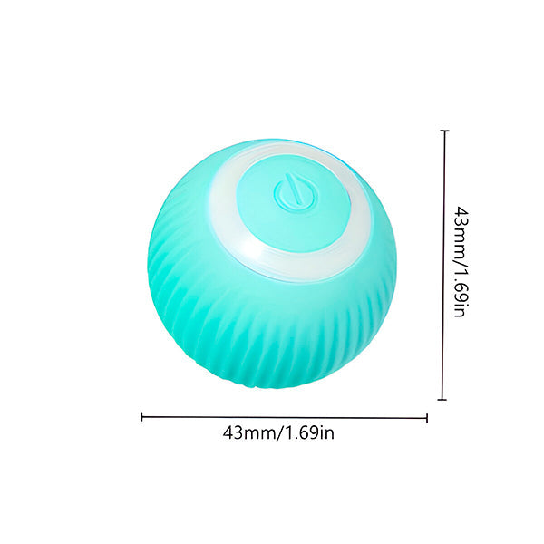 Harwelton™ Automatic Rolling Pet Ball for Dogs and Cats, USB Rechargeable