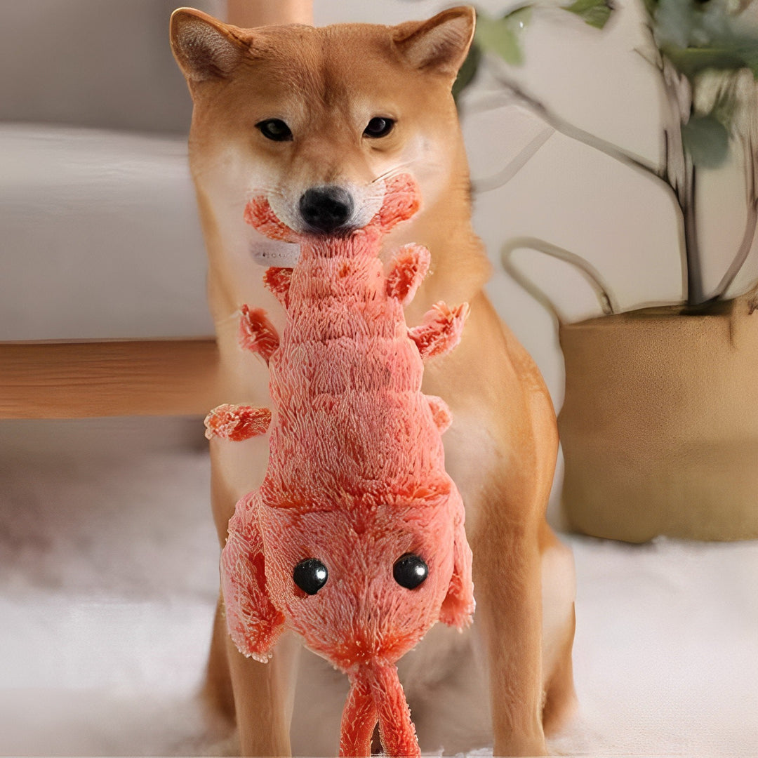 Floppy Lobster Dog Toy with Lifelike Texture for Playtime
