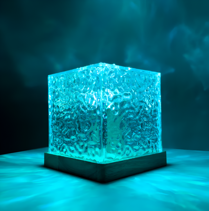 Water Ripple Projector Night Light with 16 Colours and Remote