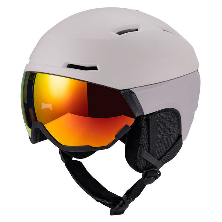 Harwelton™ Ski and Snowboard Helmet with Built-In Visor Against Glare