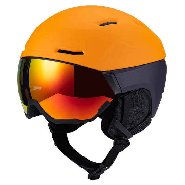 Harwelton™ Ski and Snowboard Helmet with Built-In Visor Against Glare