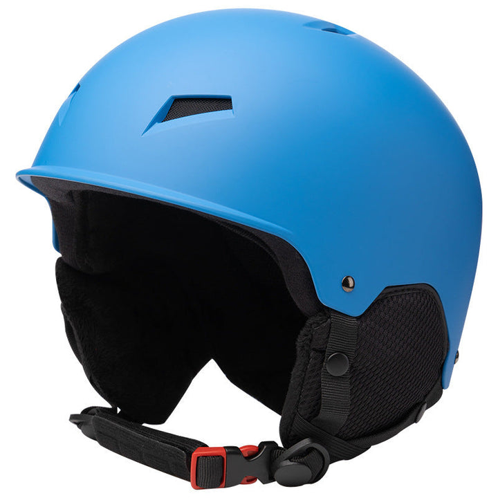 Padded Ski and Snowboard Helmet with Shock-Absorbing Liner