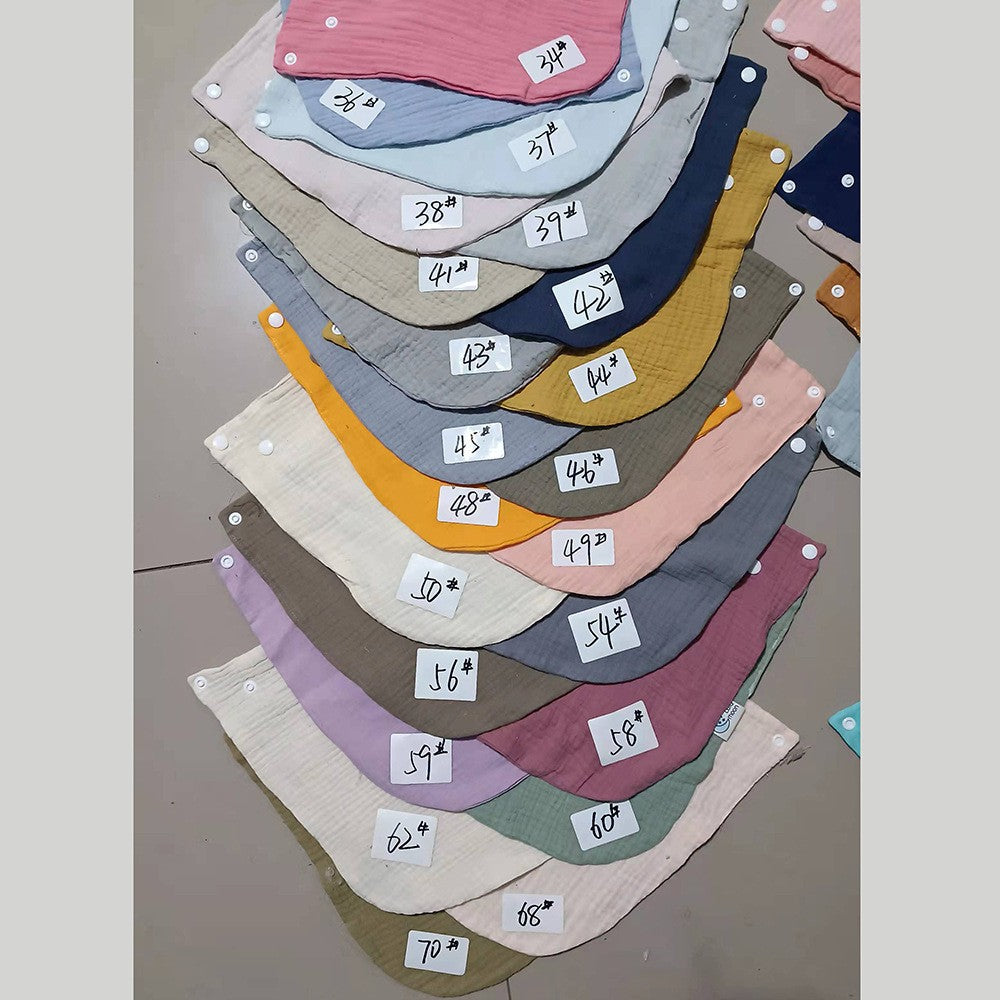 Harwelton™ Cotton Snood Neck Warmer – Snap-Button Fit, Many Colours